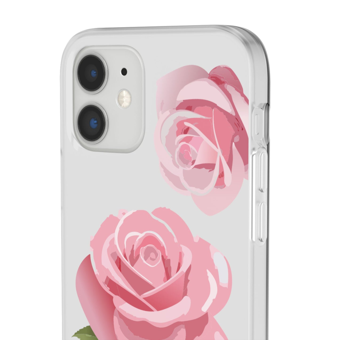 Romantic Rose Flexi Case - Floral Design, Perfect for Nature Lovers