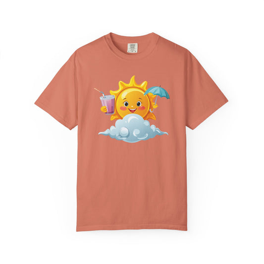 Sunny Vibes Unisex Garment-Dyed T-shirt