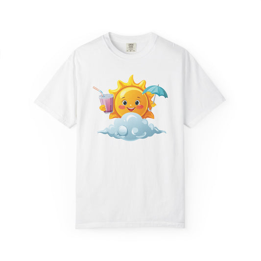 Sunny Vibes Unisex Garment-Dyed T-shirt