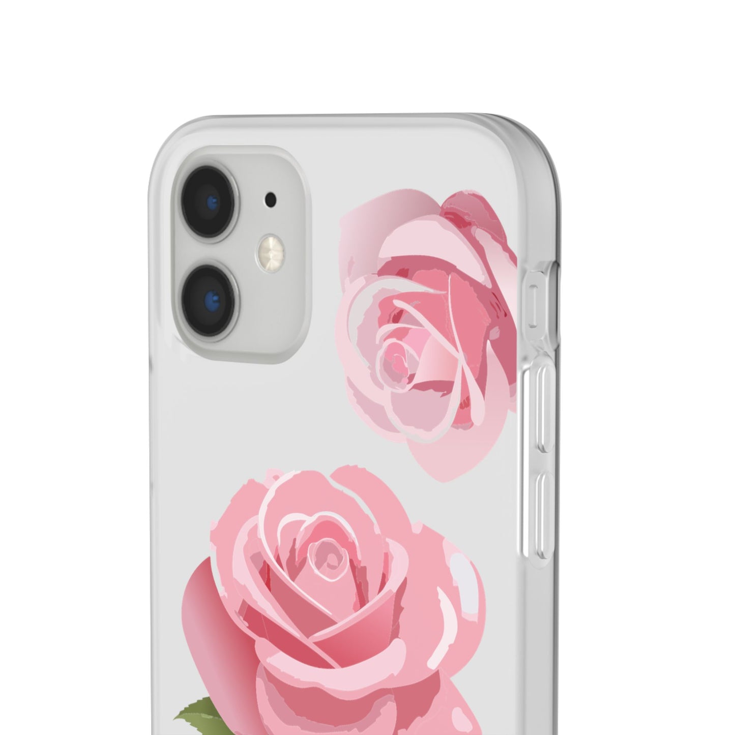 Romantic Rose Flexi Case - Floral Design, Perfect for Nature Lovers