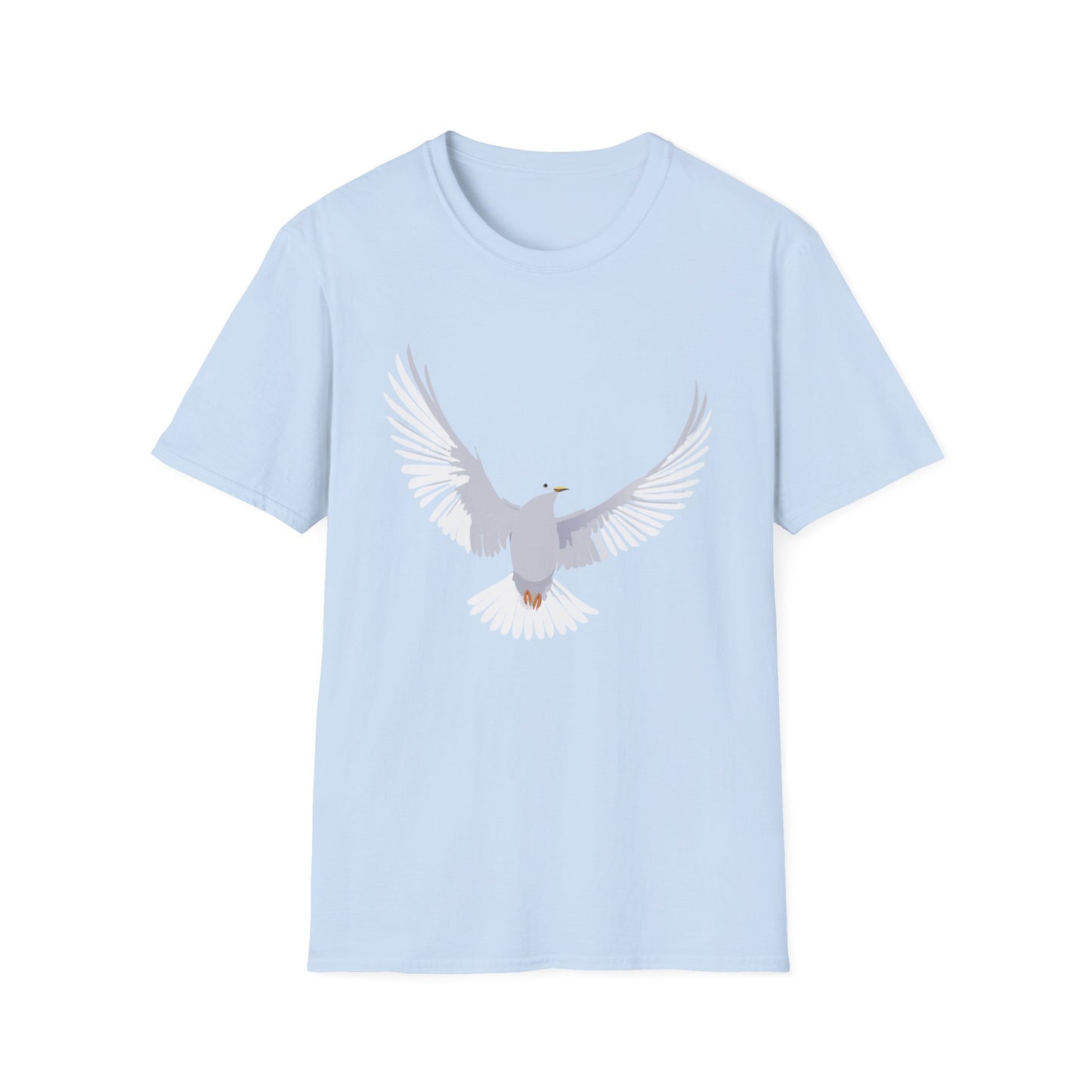 Unisex Softstyle Eagle Graphic T-Shirt - Free Spirit Wear