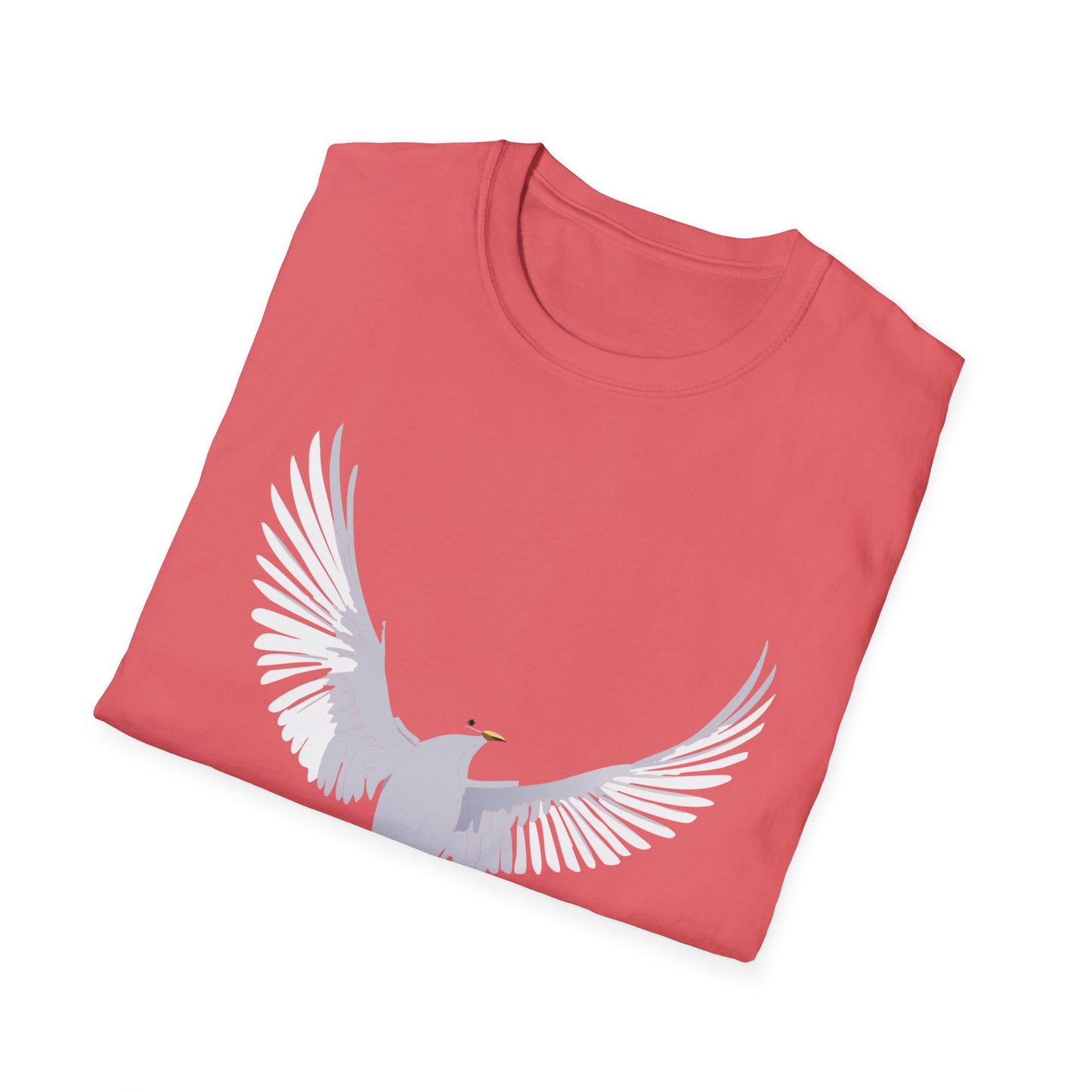 Unisex Softstyle Eagle Graphic T-Shirt - Free Spirit Wear