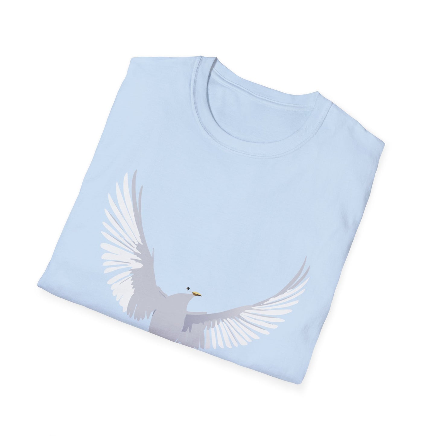 Unisex Softstyle Eagle Graphic T-Shirt - Free Spirit Wear