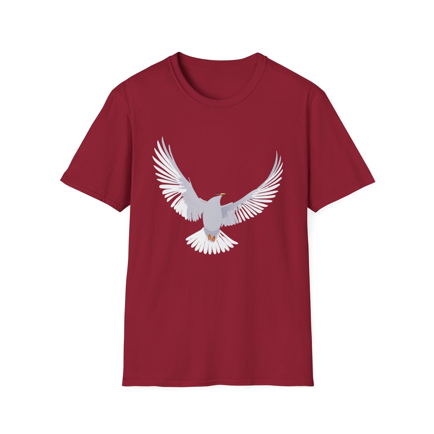 Unisex Softstyle Eagle Graphic T-Shirt - Free Spirit Wear